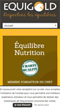 Mobile Screenshot of equigold.fr